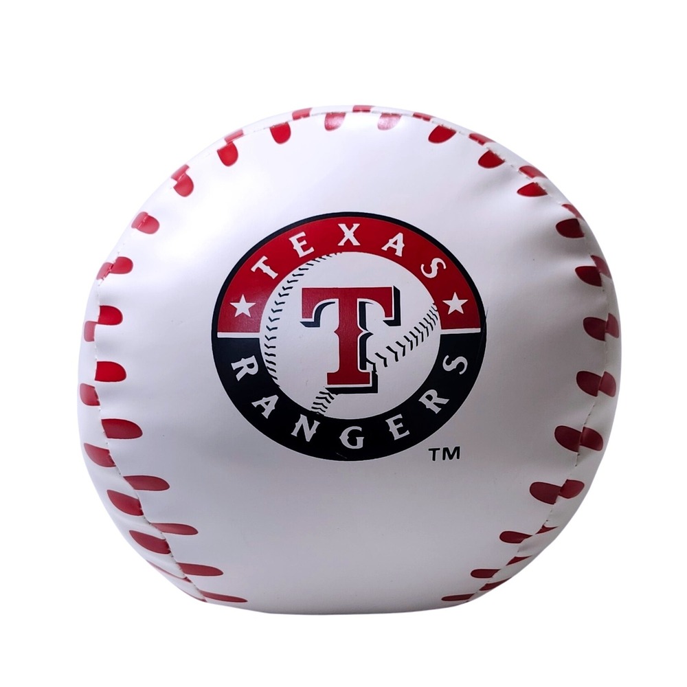 RAWLINGS MLB TEXAS RANGERS BIG BOY 8" SOFTEE STUFFED BASEBALL‎